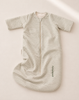 NEWBORN SLAAPZAK COTTON - 0-6m sage stripes