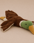 CUDDLY + HEAT PILLOW DUCK BROWN