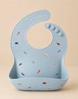 SILICONE BIBS - retro Cars