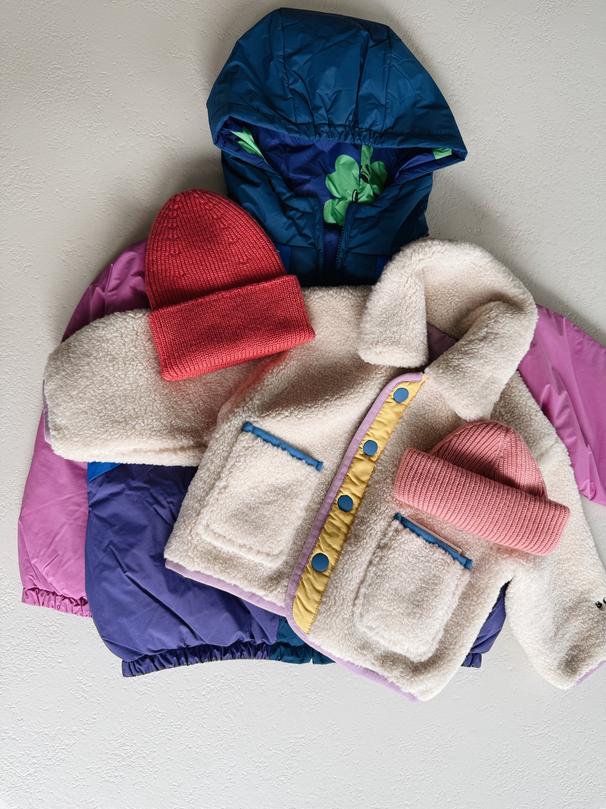 Game Pawns reversible sheepskin jacket - baby