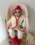 SUPER SOFT ONE PIECE FOOTIE - ECRU