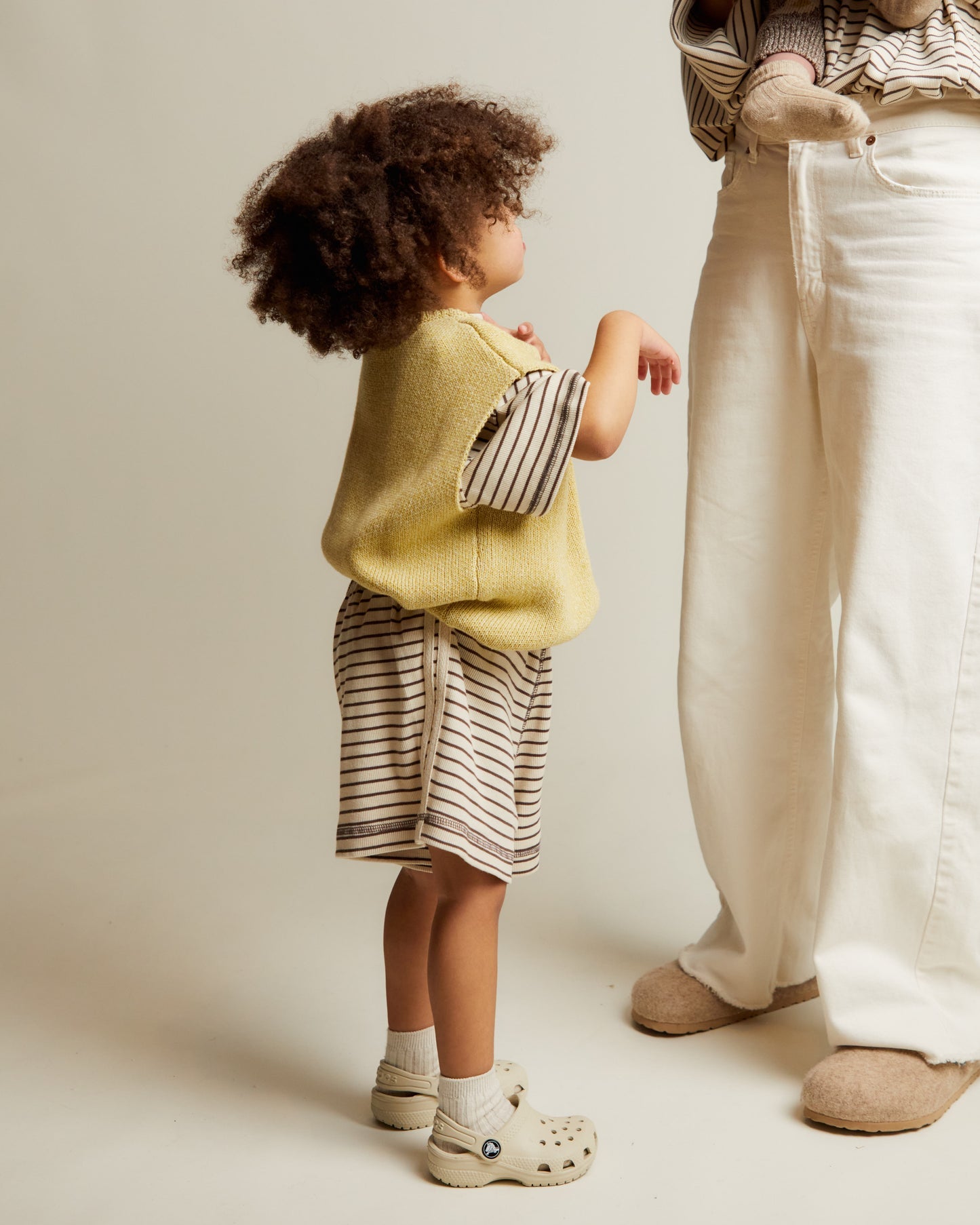 Noa Mustard Knit Vest