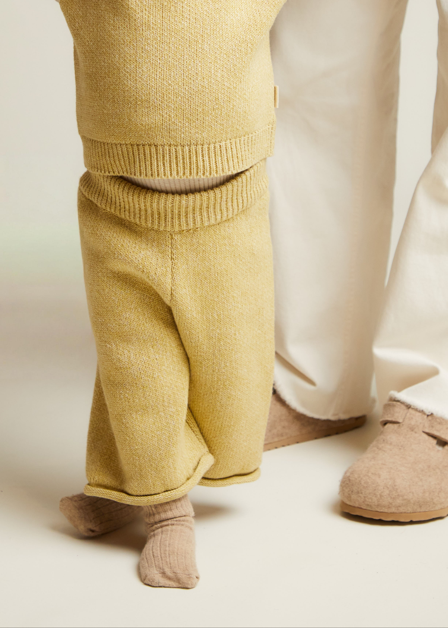 Noa Mustard Knit Vest