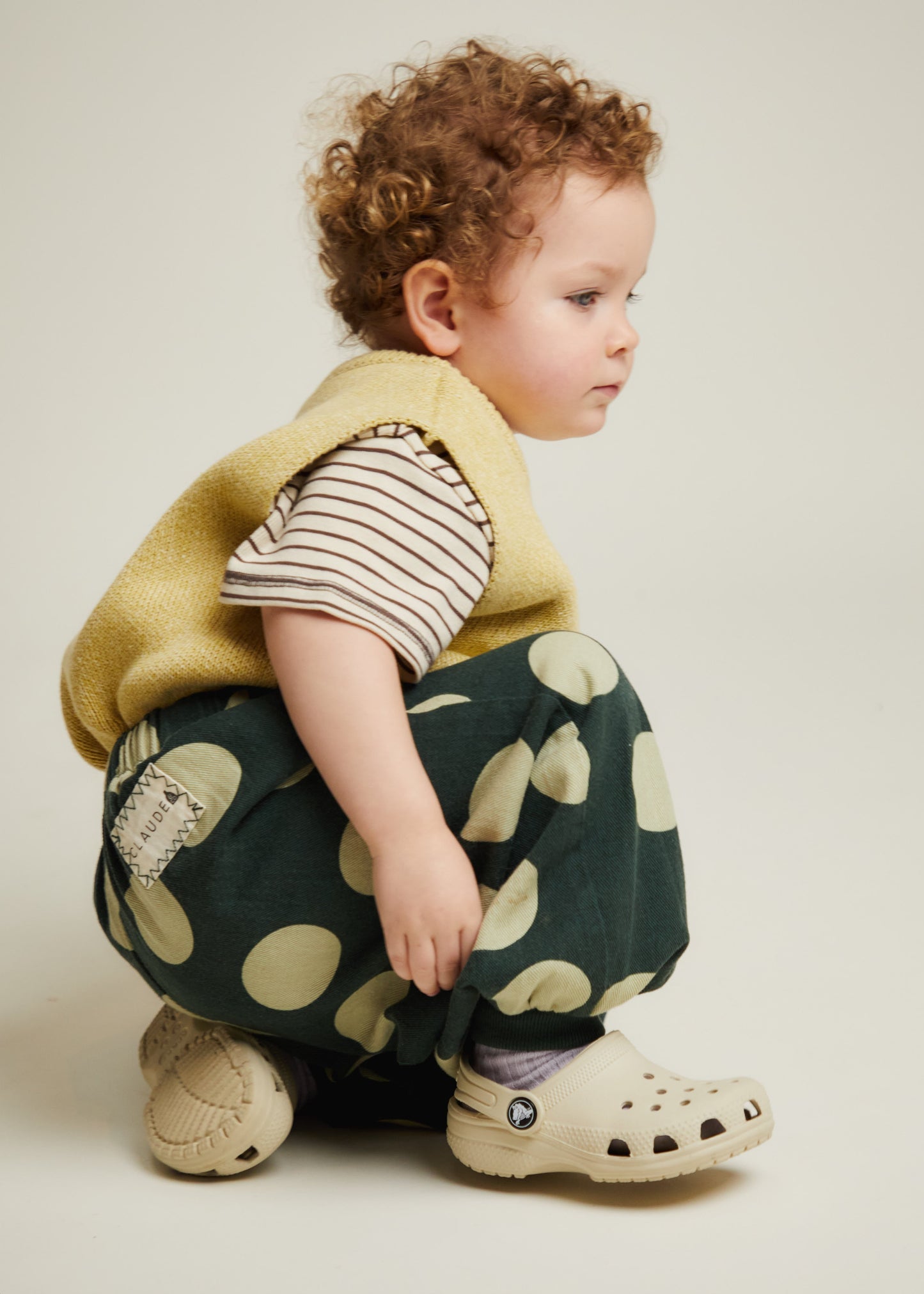 Noa Mustard Knit Vest