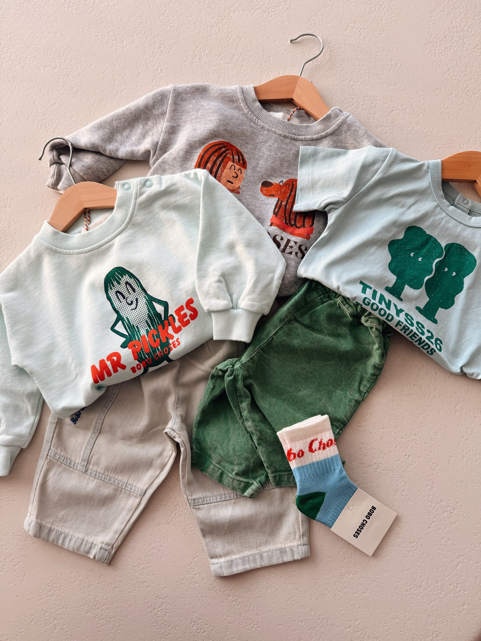 Bobo Choses Since 09 woven pants - baby