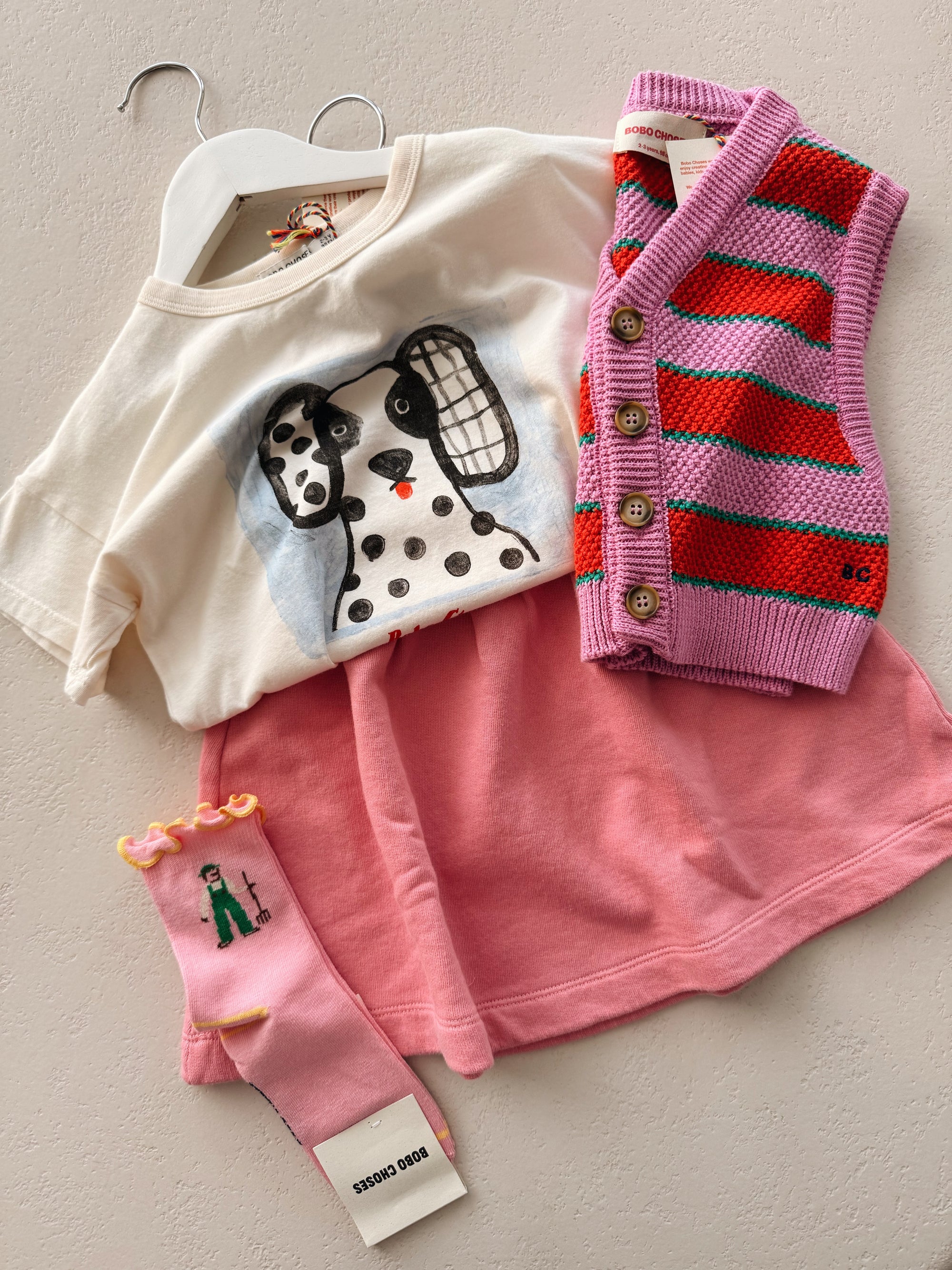 BC Striped knitted vest - KIDS