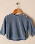 JERSEY SWEATER BLUE - BABY