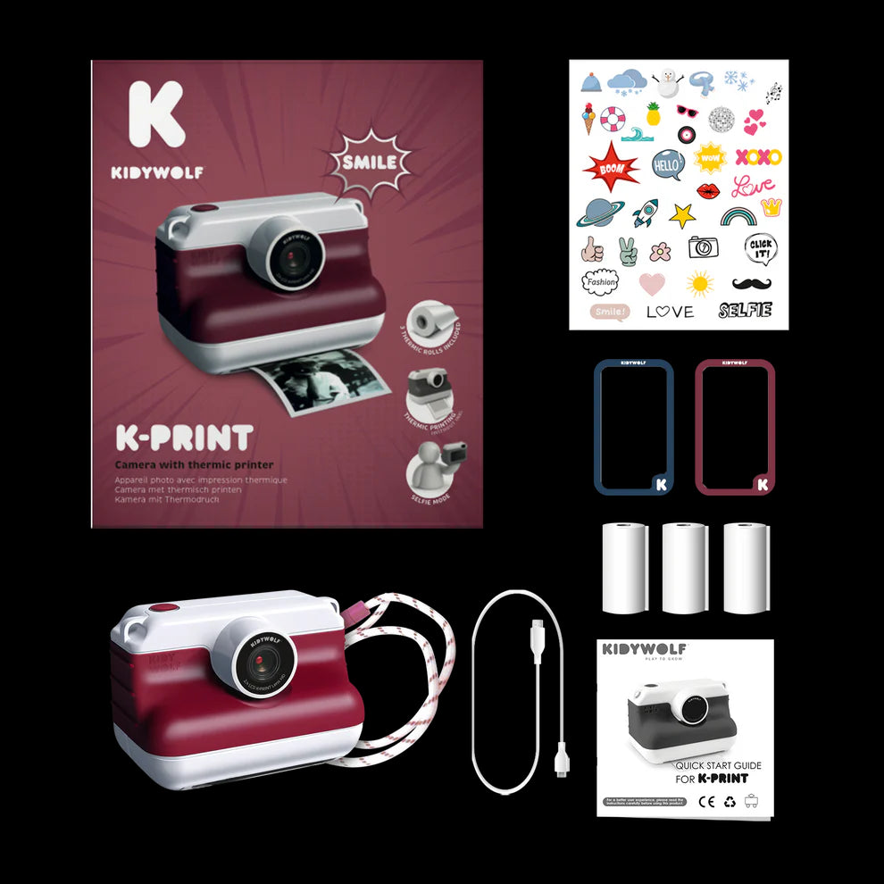 K-PRINT – Instantcamera met thermische printer