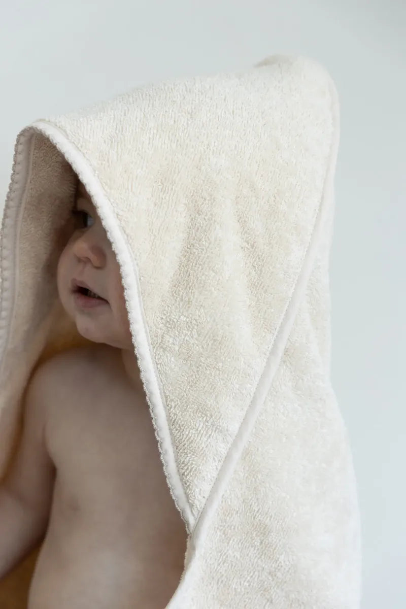 HOODED TOWEL - lace