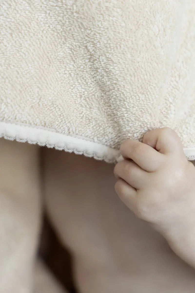 HOODED TOWEL - lace