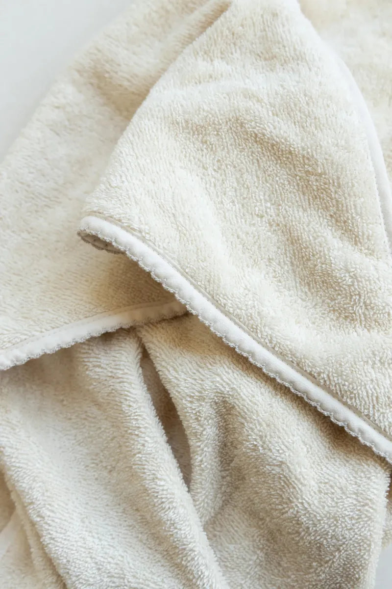 HOODED TOWEL - lace