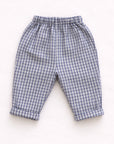 Kids Classic Check Pants Navy - kids