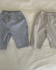 Kids Classic Check Pants Navy - kids