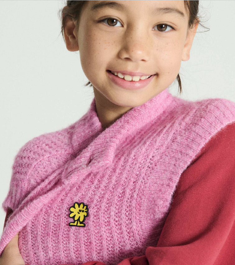 GILET EAST BUBBLE ROZE - KIDS