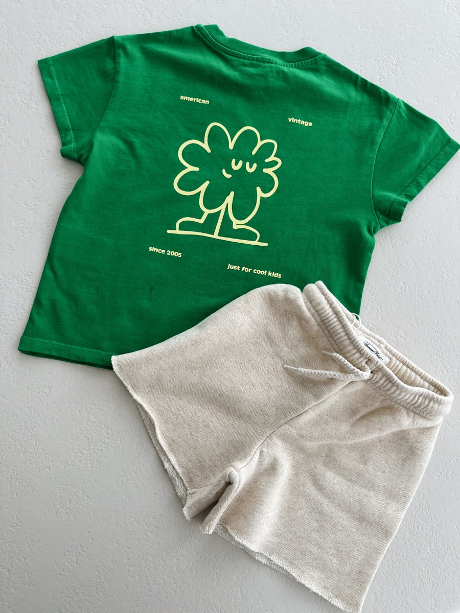 T-SHIRT FIZVALLEY GROEN - kids