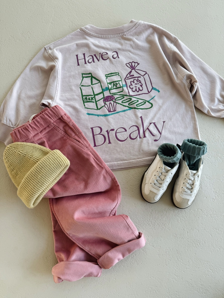 T-SHIRT FIZVALLEY LILAC BLUE - KIDS