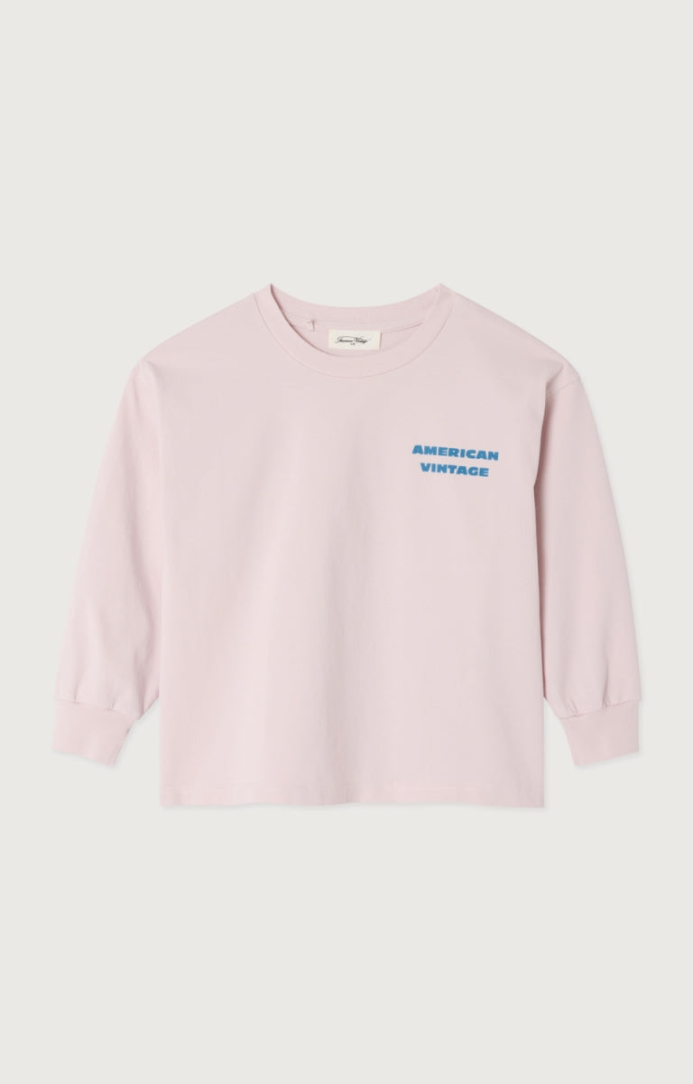 T-SHIRT FIZVALLEY LILAC BLUE - KIDS
