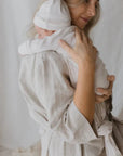 ORGANIC KIMONO SLAAPZAKJE - Coco stripes
