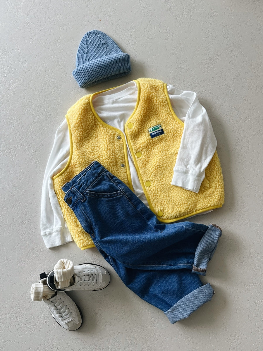 HOKTOWN VINTAGE YELLOW - KIDS