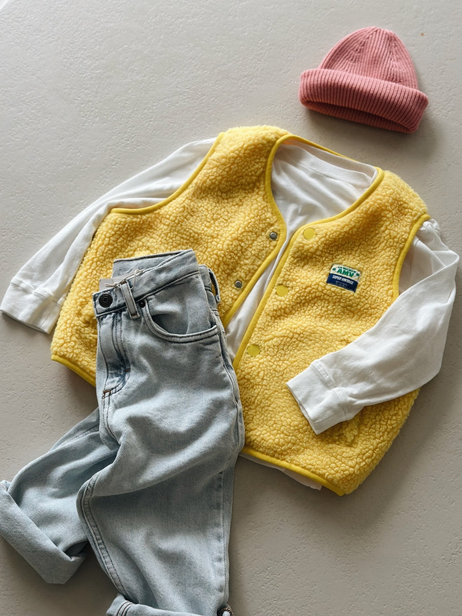HOKTOWN VINTAGE YELLOW - KIDS