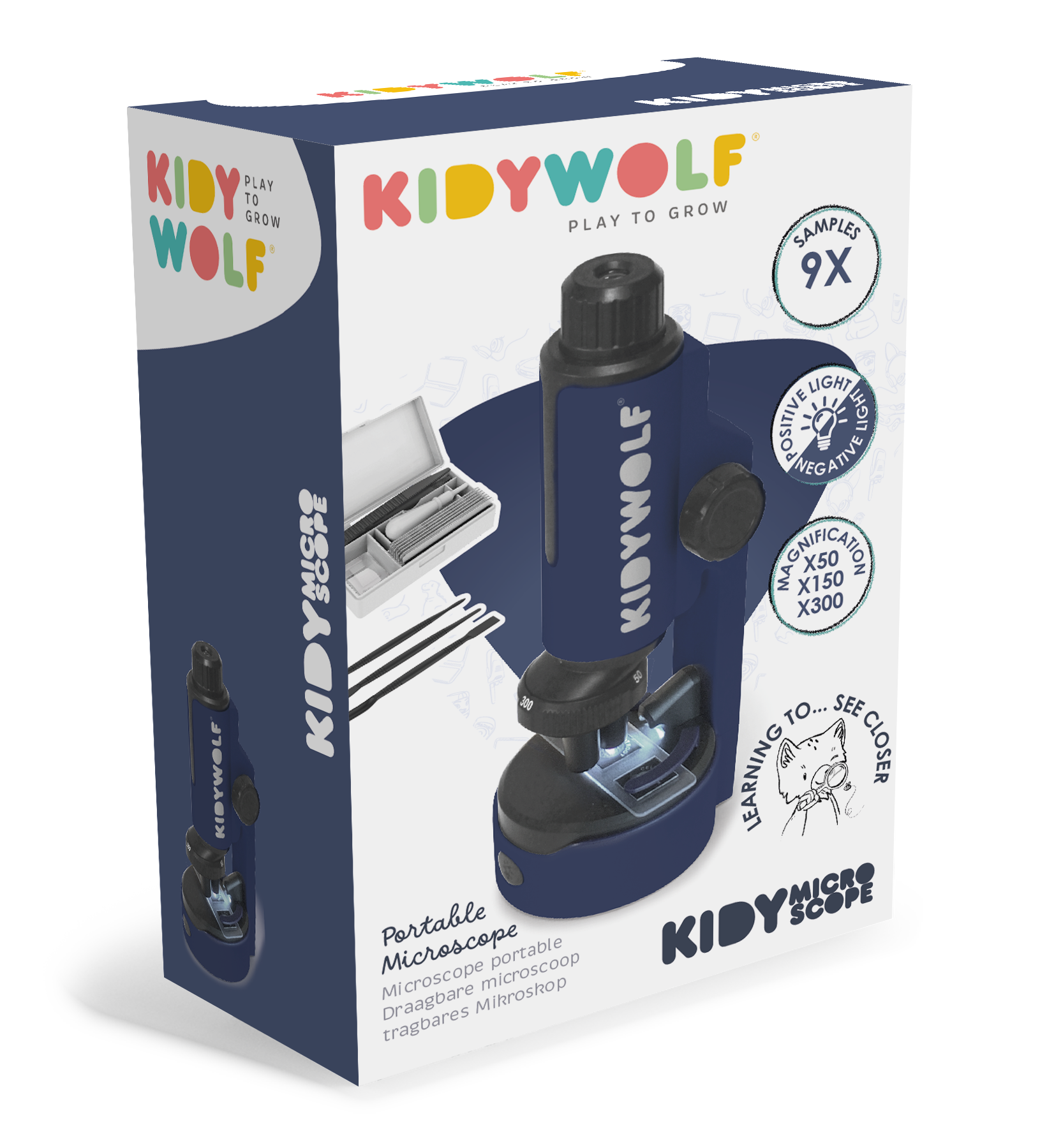 KIDYMICROSCOPE - draagbare microscoop