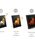 KIDYNEON Creatieve Neon Set – Dieren