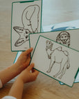 KIDYDRAW-MINI - REFILL - Dieren over de hele wereld en Oceanen & Piraten