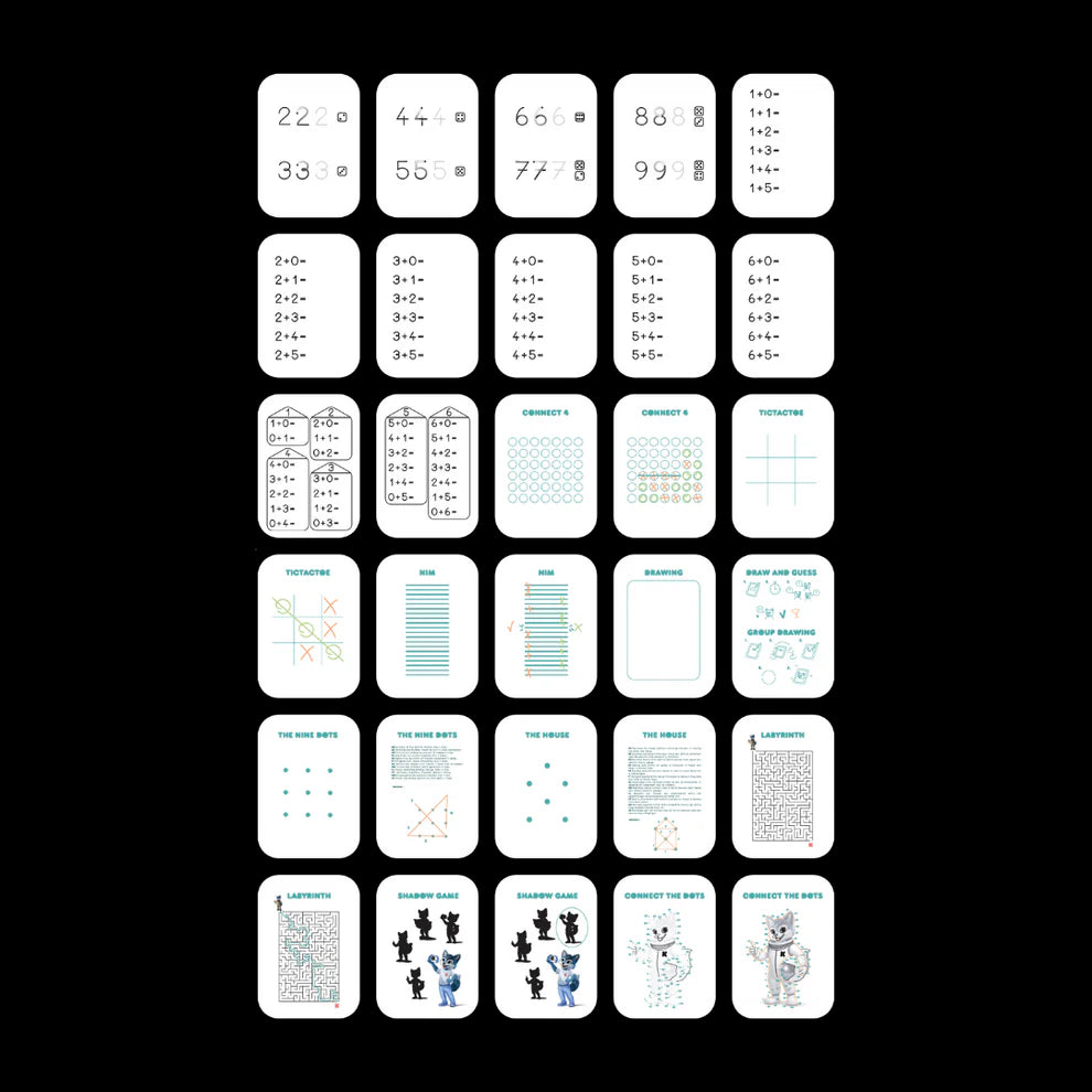 KIDYDRAW-MINI - REFILL - SPELLETJES &amp; ONDERWIJS