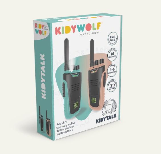 KIDYTALK - walkietalkies met groot bereik