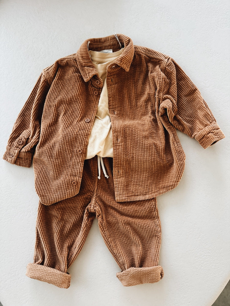 BROEK PADOW - KIDS - HAZELNUT