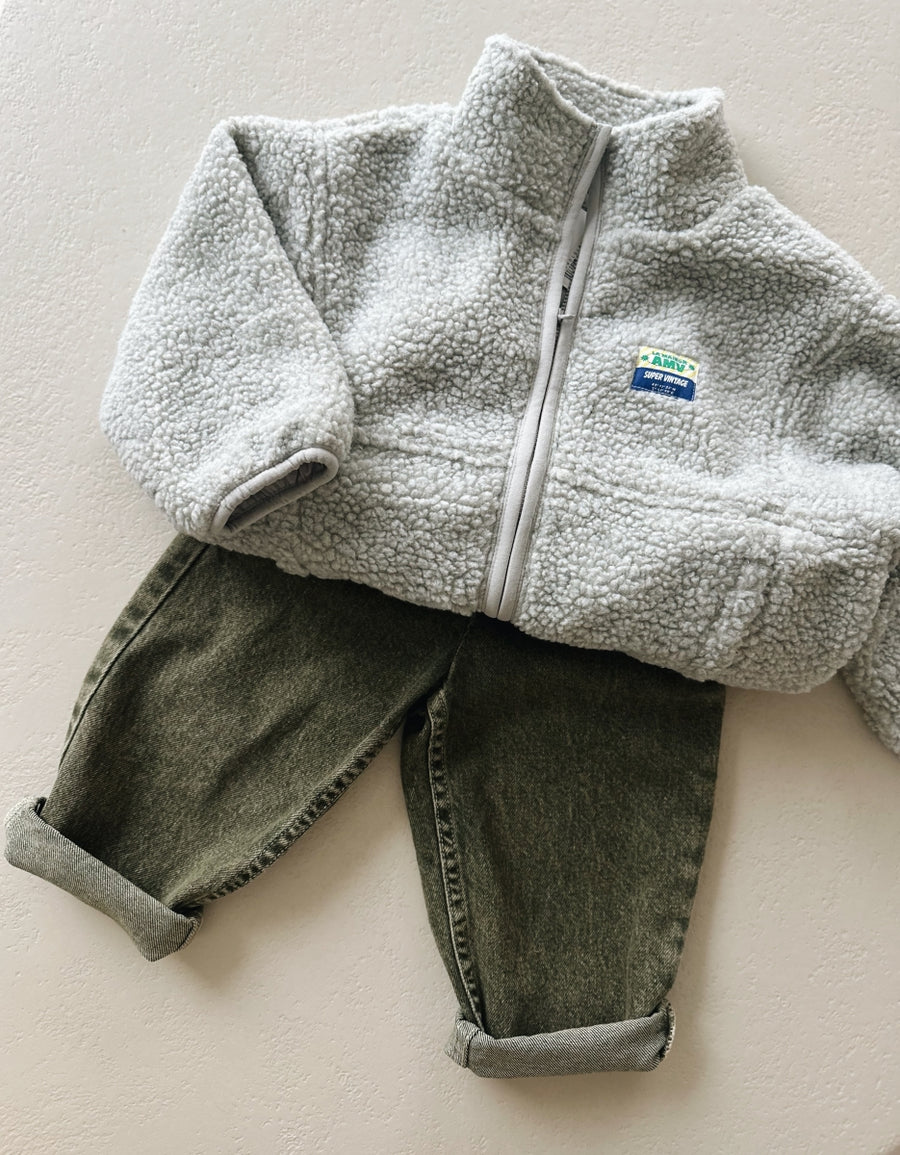 KINDERJOGGER UZATOWN OLIVE - KIDS