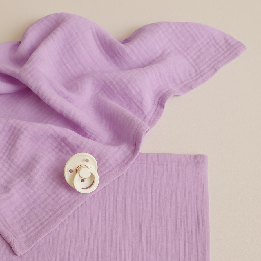 MUSLIN CLOTH 70X70 - lilac