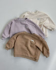 Lala Sweatshirt Soft Lila - baby & kids