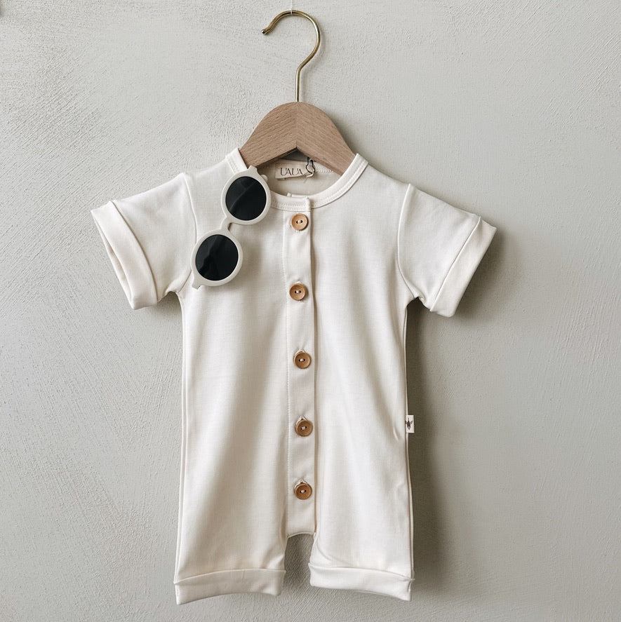 ROMPER WITH BUTTONS - 3m up to 12m