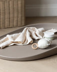 MUSLIN CLOTH 2 PACK - cream lace