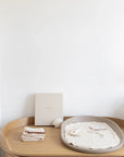 MUSLIN CLOTH 2 PACK - cream lace