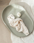 MUSLIN CLOTH 2 PACK - cream lace