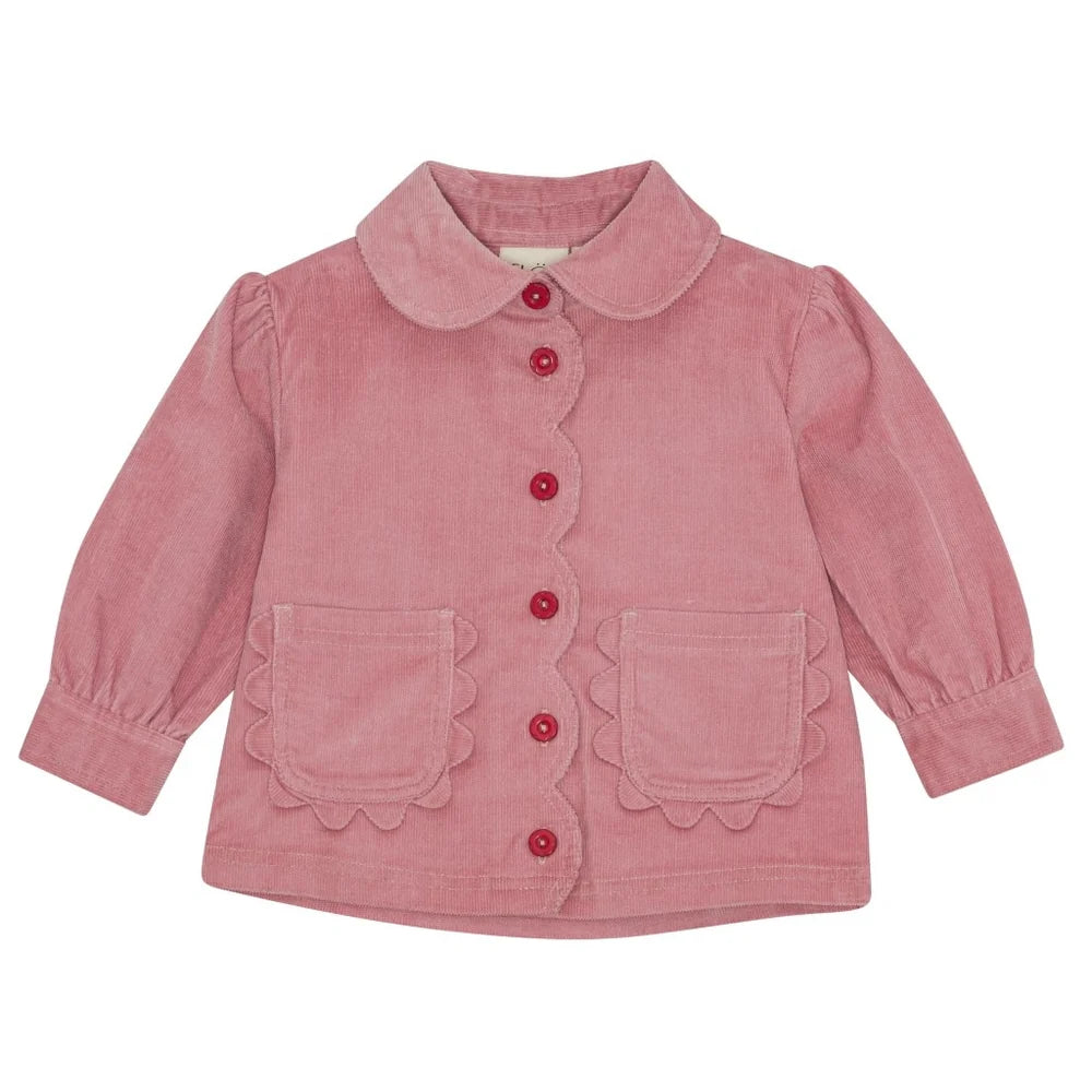 Mia Overshirt – Velvet Rose