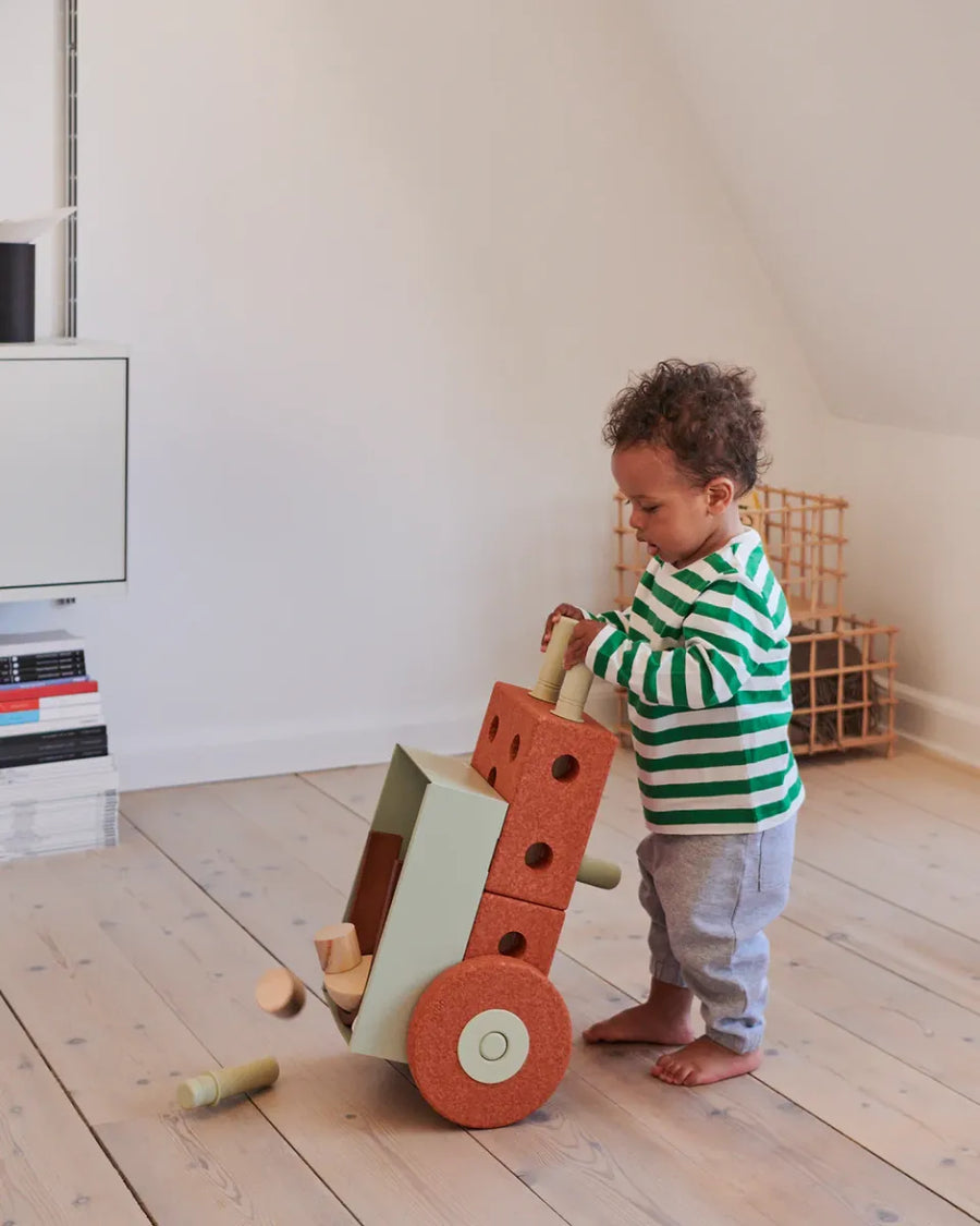 3-IN-1 BABY WALKER - Bunt Orange