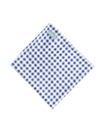 Muslin bamboo blanket - Vichy Blue