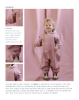 ONESIE RAINSUIT - crabapple