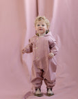 ONESIE RAINSUIT - crabapple