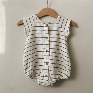 STRIPED JUMPSUIT - BABY