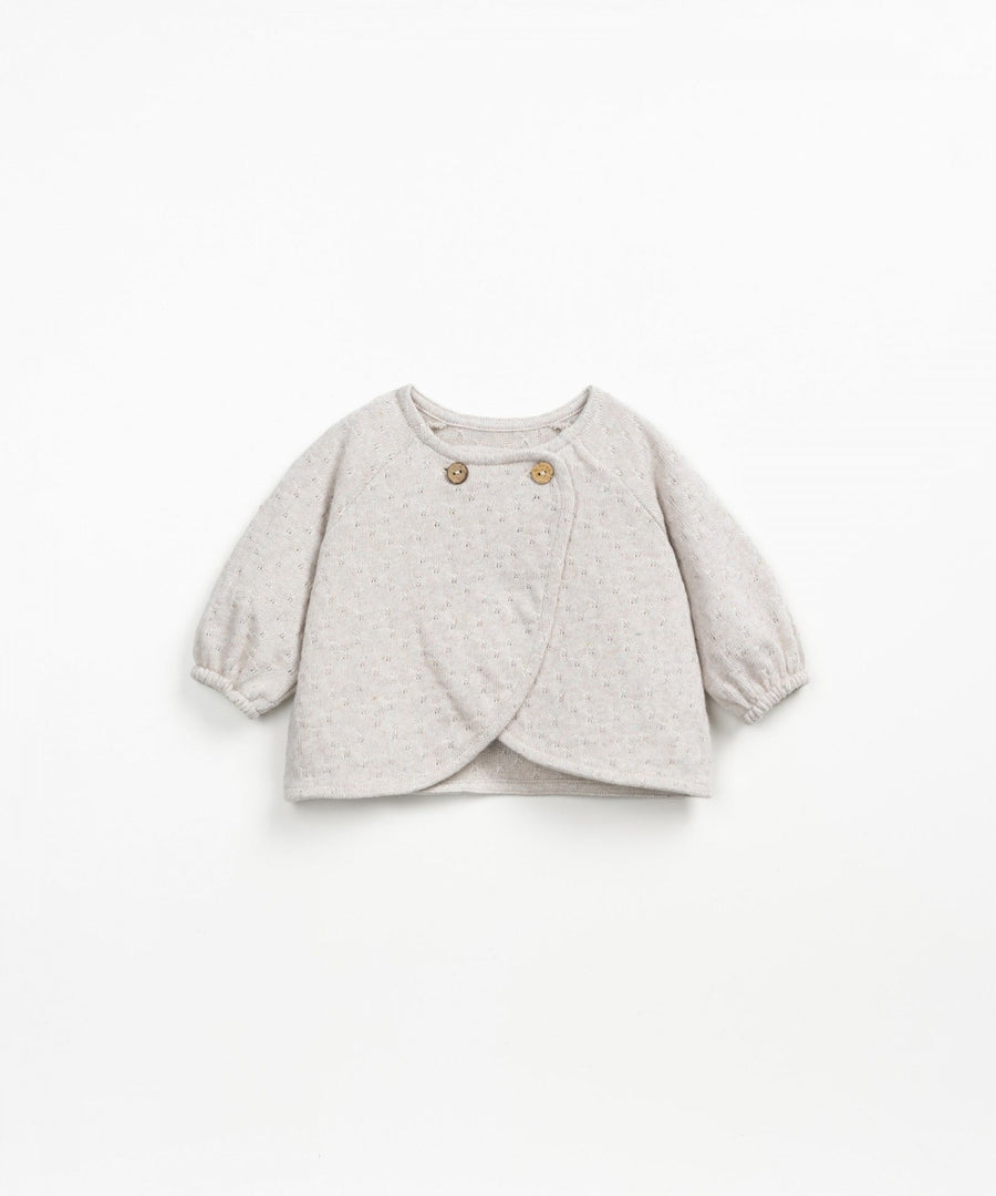 EMBELLISHED JERSEY CARDIGAN - newborn