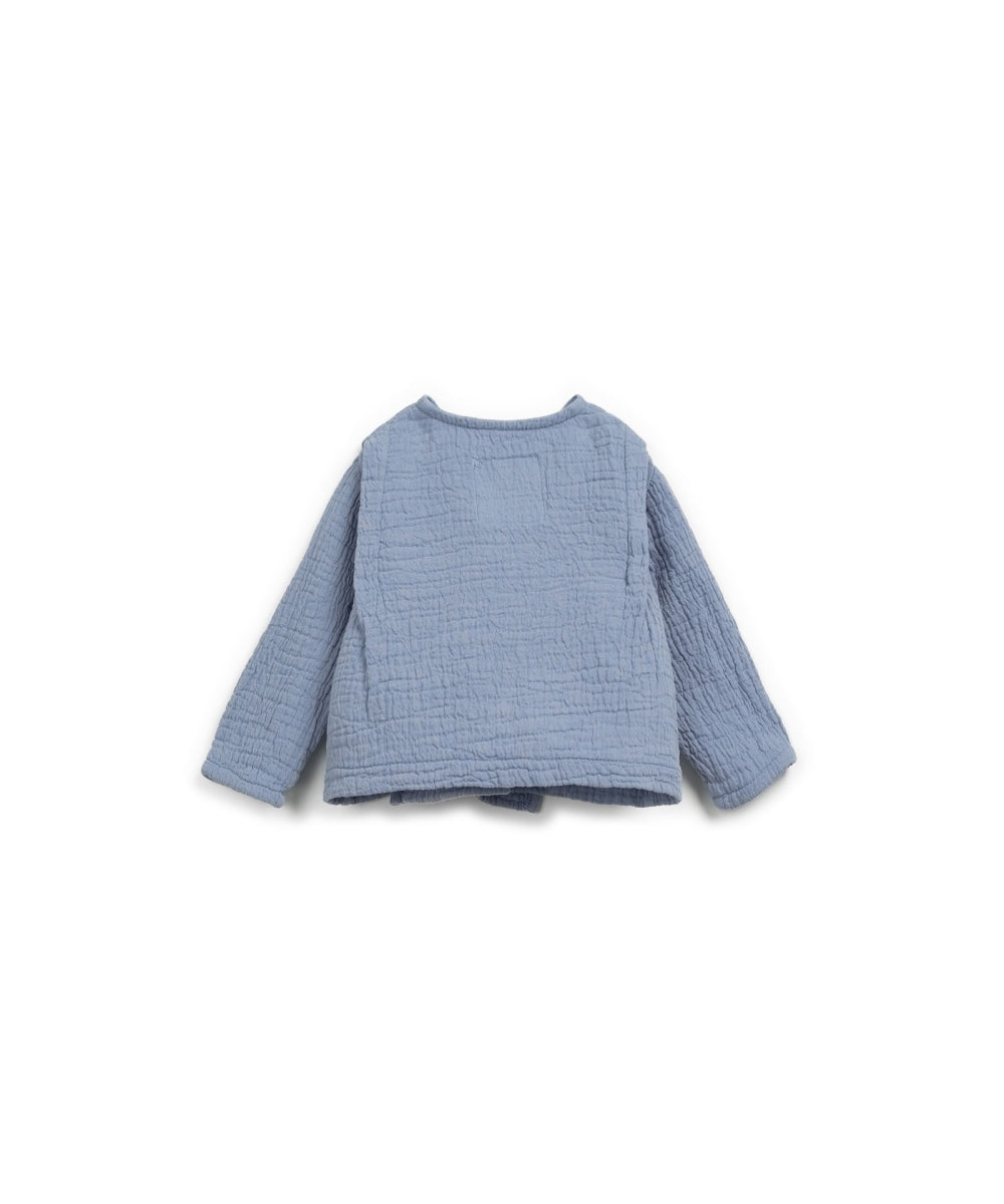 WOVEN SHIRT BABY - blue