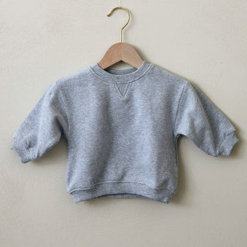 SUPER SOFT SWEATER - washed blue - last ones 62&98