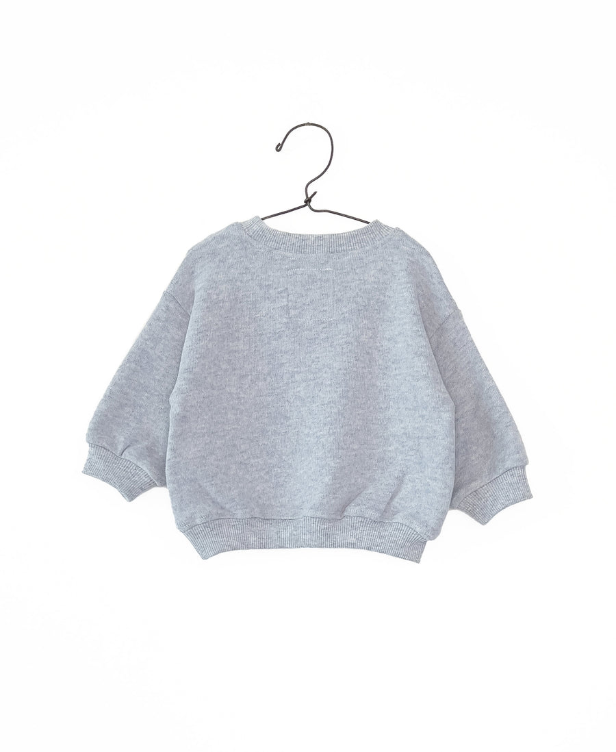 SUPER SOFT SWEATER - washed blue - last ones 62&98