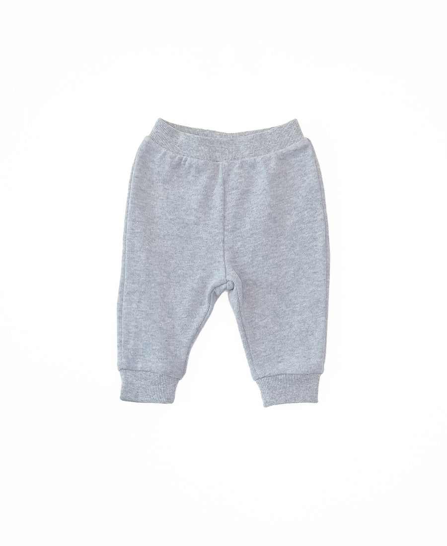 JERSEY JOGGER - washed blue