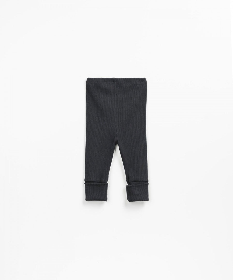 RIB LEGGING - COAL - last one 6m