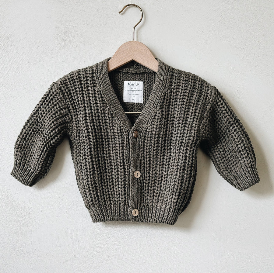 KNITTED CARDIGAN FOREST - baby